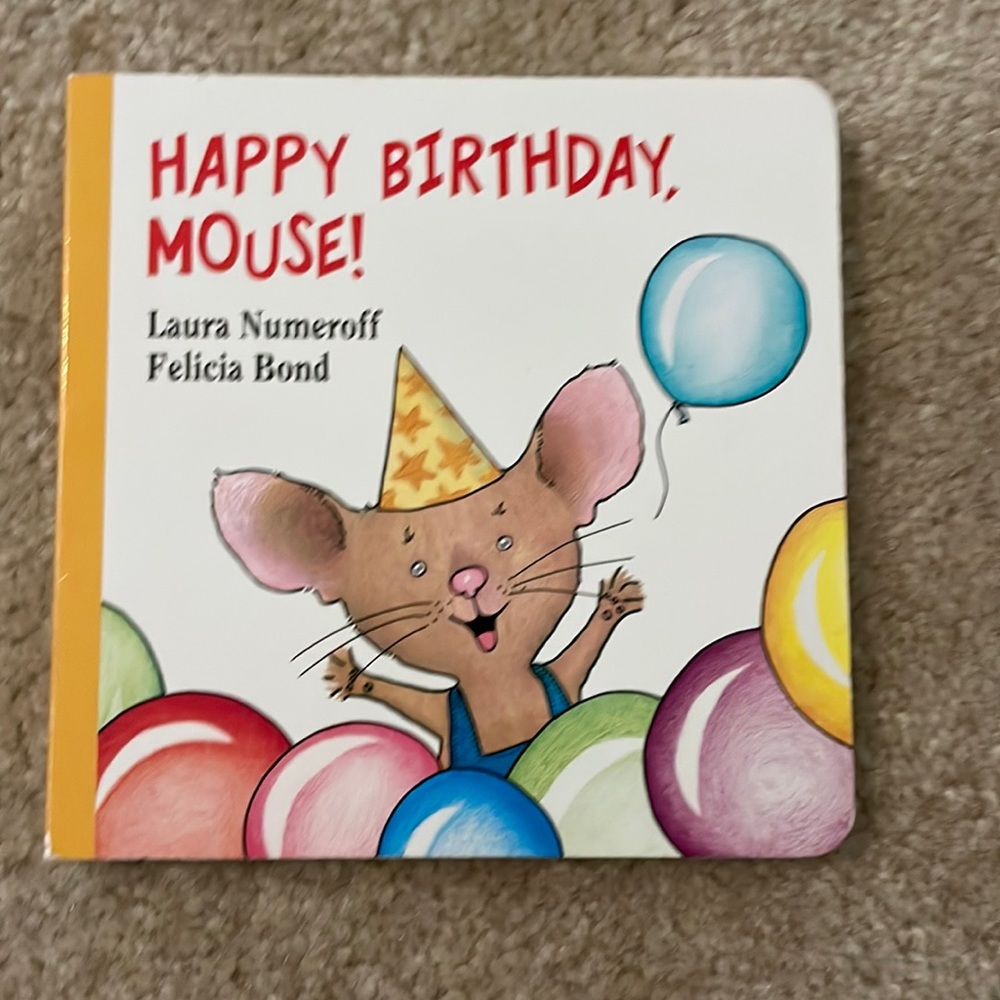 Happy Birthday Mouse board book